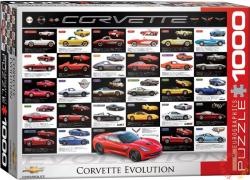 EUROGRAPHICS Corvette evolúció 1000 db-os (6000-0683)