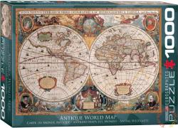 EUROGRAPHICS Antique World Map 1000 db-os (6000-1997)