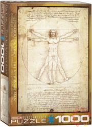 EUROGRAPHICS Leonardo Da Vinci: Vitruvius Man 1000 db-os (6000-5098)