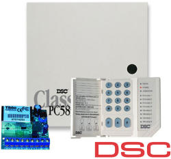 DSC Sistem alarma antiefractie DSC Power PC 585-COMBO, 1 partitie, 6 zone, 48 utilizatori (585-COMBO)