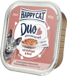 Happy Cat Duo poultry & beef 12x100 g