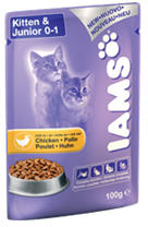 Iams Kitten & Junior 6x100 g