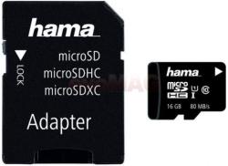 Hama microSDHC 16GB Class 10 UHS-I 124150