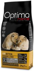 Optimanova Cat Kitten chicken & rice 2 kg