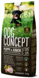 DOG CONCEPT Puppy & Junior 15 kg