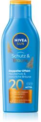 Nivea SUN Protect & Bronze intenzív napozótej SPF 20 200 ml