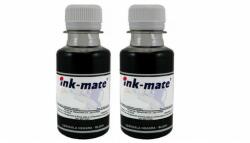 Ink-Mate Pachet flacon refill cerneala negru pigment x2 Ink-Mate 200ml compatibil Canon GI-490BK