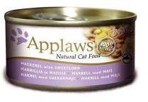 Applaws Mackerel & Corn Tin 70 g