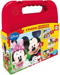 Educa Disney Mickey Mouse Clubhouse 4 az 1-ben puzzle (16505)