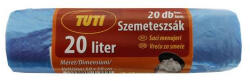 TUTI Szemeteszsák, 20 l, 20 db, 50x50 cm, 9 , TUTI, kék (PDP_018) - iroszer24
