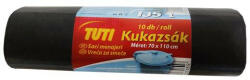 TUTI Szemeteszsák, 135 l, 10 db, 70x110 cm, 17 , TUTI, fekete (PDP_023) - iroszer24