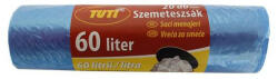 TUTI Szemeteszsák, 60 l, 20 db, 55x65 cm, 9 , TUTI, kék (PDP_020) - iroszer24