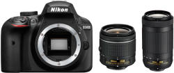 Nikon D3400 + AF-P 18-55mm + AF-P 70-300mm