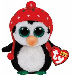 Ty Beanie Boos - Freeze, a pingvin kötött sapkával 24cm (TY36950)