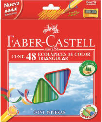 Faber-Castell Creioane colorate triunghiulare 48 buc/set FABER-CASTELL