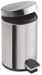 SAPHO Szemetes, AQUALINE SIMPLE LINE Szemetes kosár, 12l, csiszolt inox: 27112