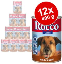 Rocco Classic - Beef & Poultry Hearts 12x400 g