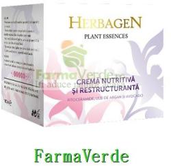 Herbagen - Genmar Cosmetics Crema Nutritiva si Restructuranta cu Fitoceramide si Avocado - farmaverde - 16,40 RON