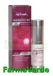 Farmec-gerovital-aslavital Tratament corector riduri ochi, buze, frunte 15ml Gerovital H3