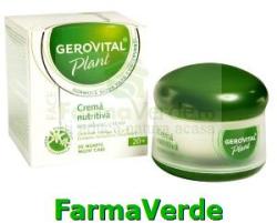 Gerovital plant crema antirid spf15 x 50 ml