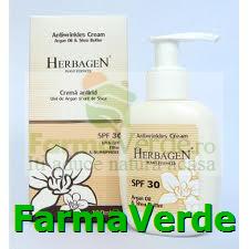 Herbagen - Genmar Cosmetics Crema antirid cu ulei de argan si unt de shea SPF 30 Herbagen