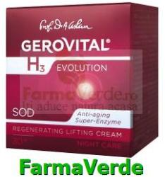 Farmec-gerovital-aslavital Crema lift regeneranta de noapte 50ml Gerovital H3 Evolution