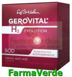Farmec-gerovital-aslavital Crema anti-age intens restructuranta 50ml Gerovital H3 Evolution