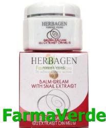 Herbagen - Genmar Cosmetics Crema balsam cu extract din melc pentru ten uscat, ridat 50ml