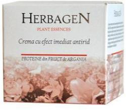 Herbagen - Genmar Cosmetics Crema cu Efect Imediat Antirid cu Proteine din Fruct de Argania