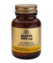 Solgar Biotin 300 mg 100 comprimate