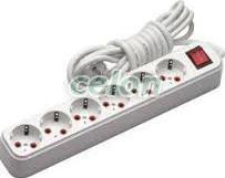 KUPER 6 Plug 5 m Switch (KP-6PK-5M-WH)