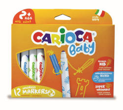 CARIOCA Carioci lavabile 12 culori/set CARIOCA Baby 2