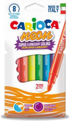 CARIOCA Carioci fluorescente, 8 culori/set CARIOCA Neon