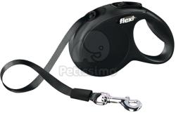 flexi Lesă cu bandă Flexi Classic XS, diverse culori, 3 m negru