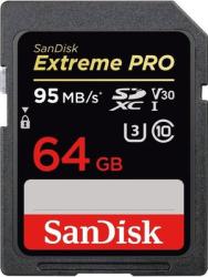 SanDisk Extreme PRO SDXC 64GB Class 10 UHS-I U3 V30 (SDSDXXG-064G-GN4IN/173369/114742)