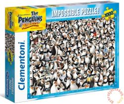 Clementoni Lehetetlen Puzzle - A Madagaszkár pingvinjei 1000 db-os (39362)