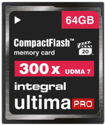 Integral CompactFlash Ultimapro 64GB 300x INCF64G300W