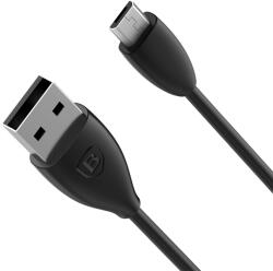 Baseus Cablu USB la MicroUSB Baseus Small Waist Design Black (1m, output 2A) (CAMMY-01)