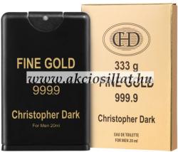 Christopher Dark Fine Gold EDT 20 ml