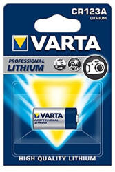 VARTA CR123A Professional 3V 1480mAh lithium elem (4008496537280)