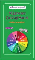 The Purple Cow Ország-város - mágneses