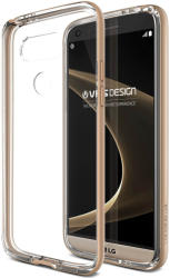 VRS Design Crystal Bumper - LG G5 case gold