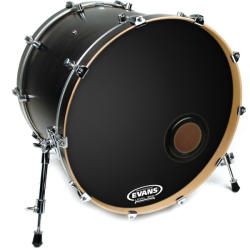 Evans BD22REMAD EMAD Reso 22" Black Rezonátor (alsó) bőr (BD22REMAD)