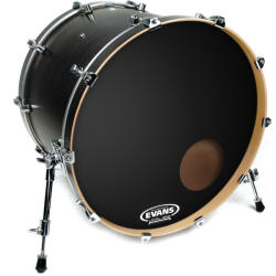 Evans BD22RB EQ3 Resonant 22" Fekete Rezonátor (alsó) bőr