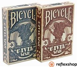 The United States Playing Card Company Bicycle Civil War pókerkártya