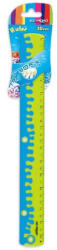 Keyroad Rigla din plastic colorat 30 cm KEYROAD Soft