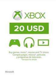 Microsoft Xbox Live Card 20 USD