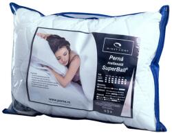 Minet Perna matlasata bumbac Superball, 70x70 cm, umplutura hipoalergenica, lavabila la 90 C, alb (00000475)