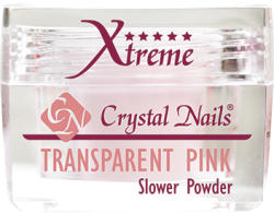 Crystal Nails - Xtreme Transparent Pink - Slower - Porcelánpor - 28gr