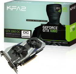 KFA2 GeForce GTX 1060 OC 6GB GDDR5 (60NRH7DSL9OK)